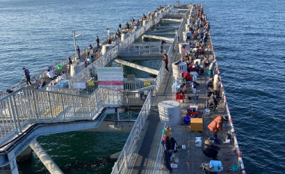 関西国際空港から近い日本有数の釣り場「岬町海釣り公園　とっとパーク小島」のPR事業！